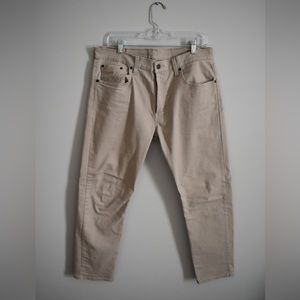 Levi’s Khaki 502 Denim Jeans, 33W 30L